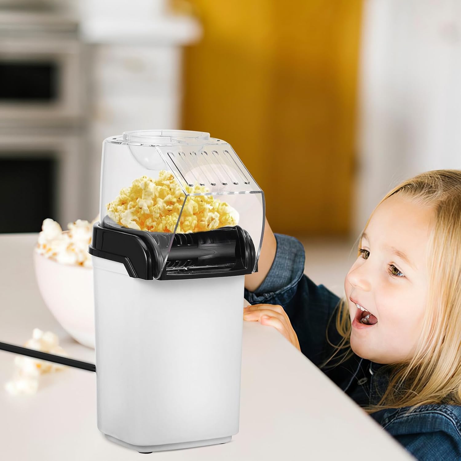 Electric Popcorn Maker – Quick & Fun 🍿✨