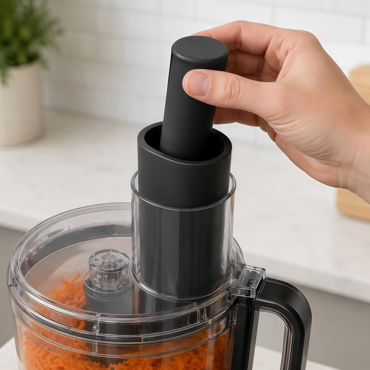 Food Prep Pusher – Safe & Easy 🍅🥕