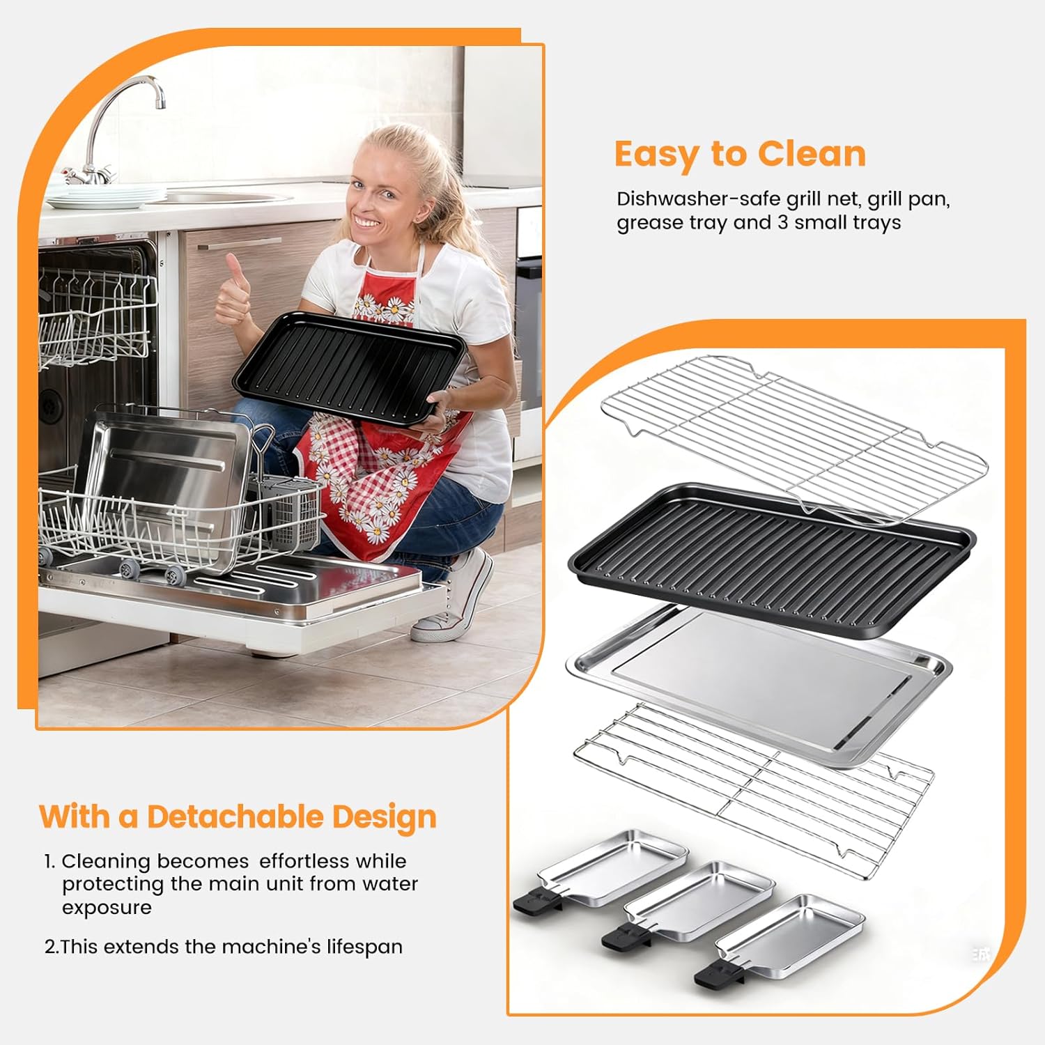 Smokeless Indoor Electric Grill – 1500W Easy Cooking