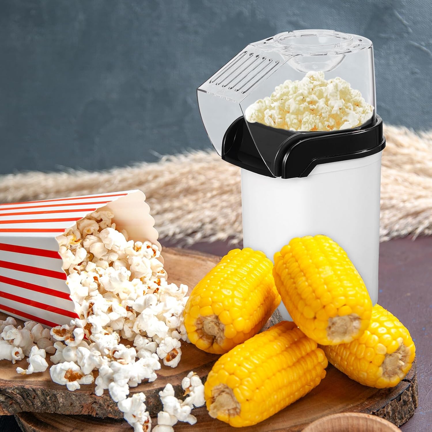 Electric Popcorn Maker – Quick & Fun 🍿✨