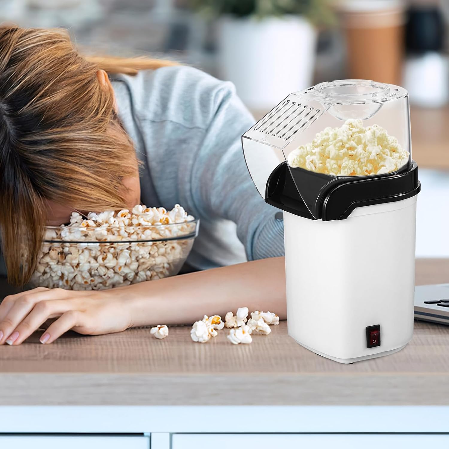 Electric Popcorn Maker – Quick & Fun 🍿✨