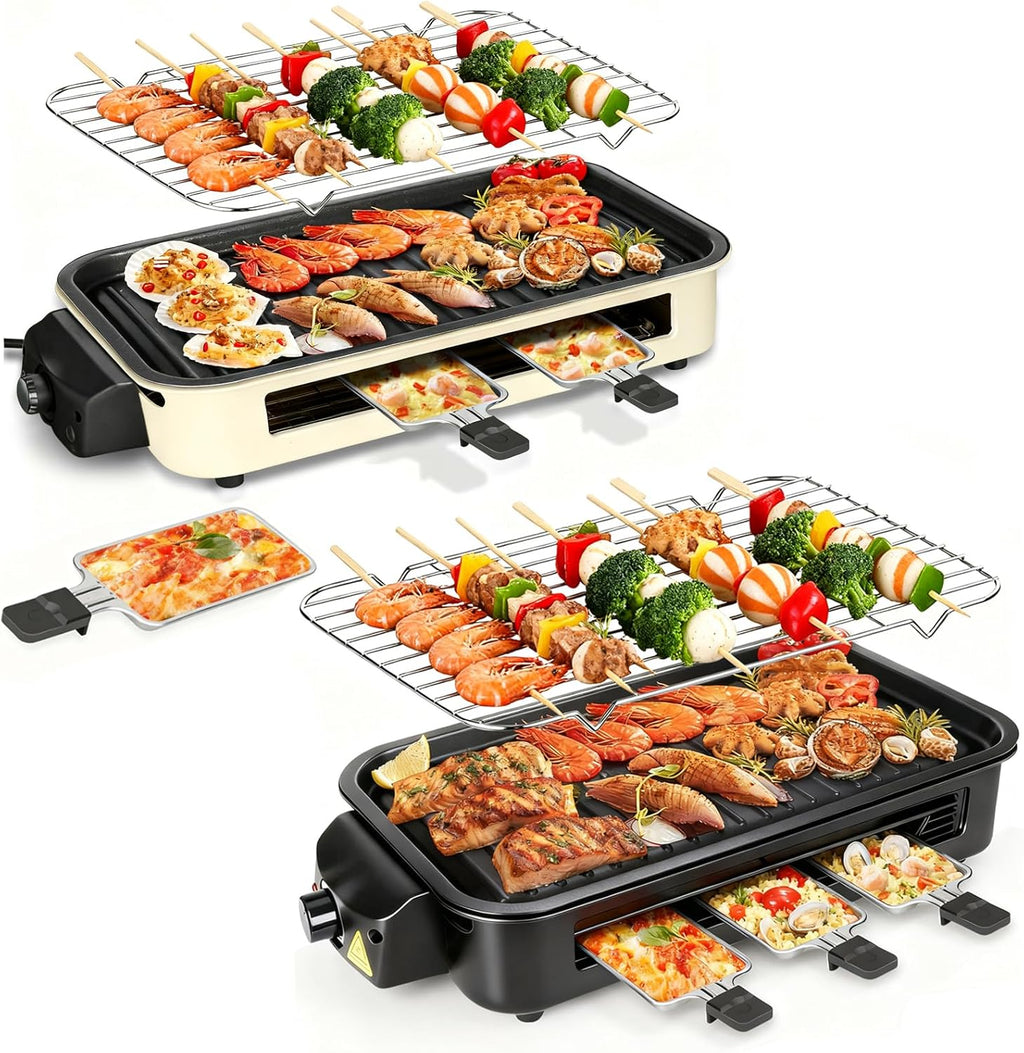 Smokeless Indoor Electric Grill – 1500W Easy Cooking