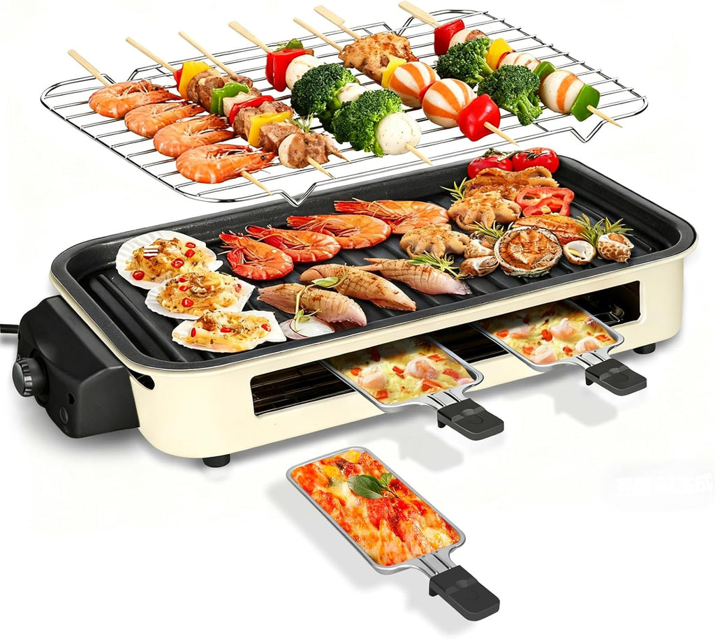 Smokeless Indoor Electric Grill – 1500W Easy Cooking